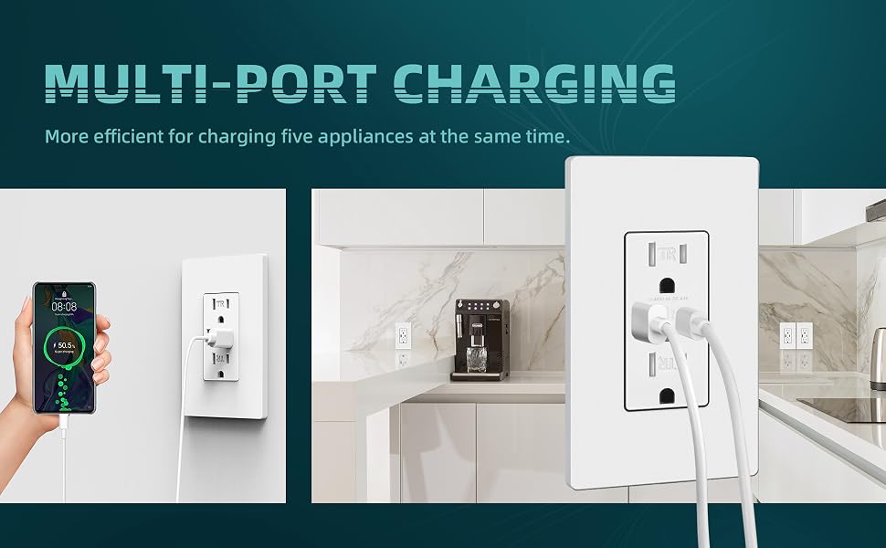 Power Outlet with USB Ports