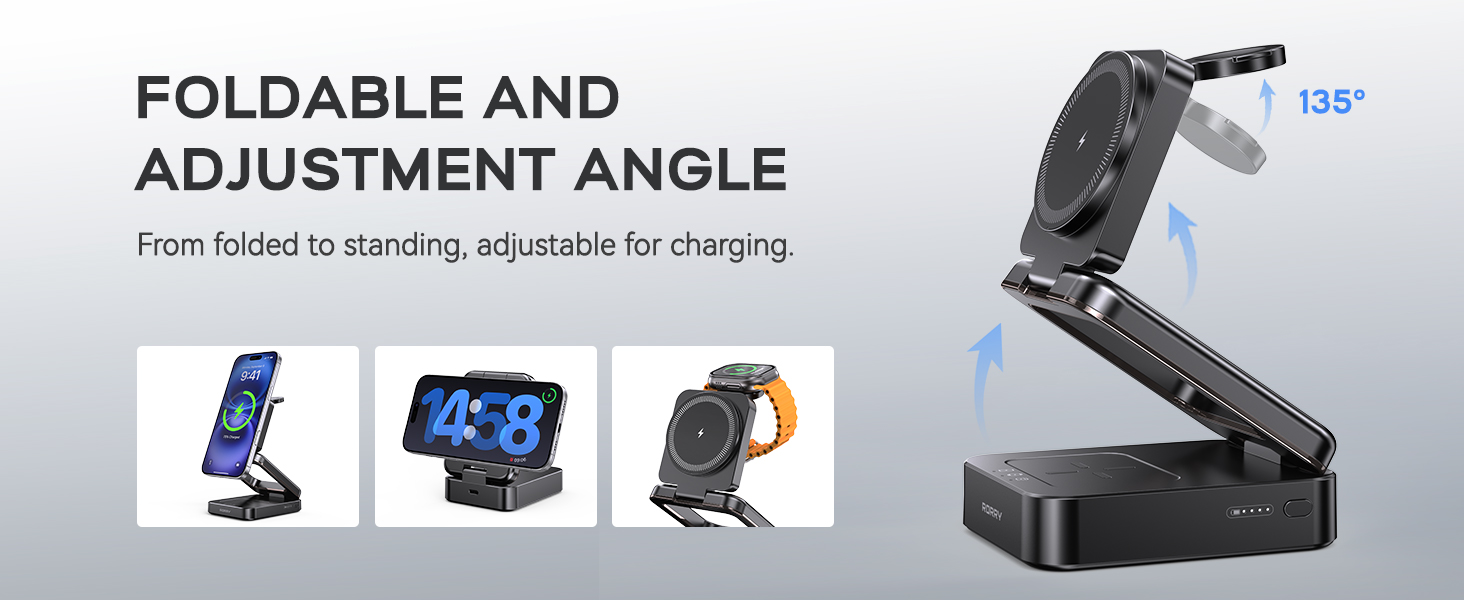 FOLDABLE AND ADJUSTMENT ANGLE
