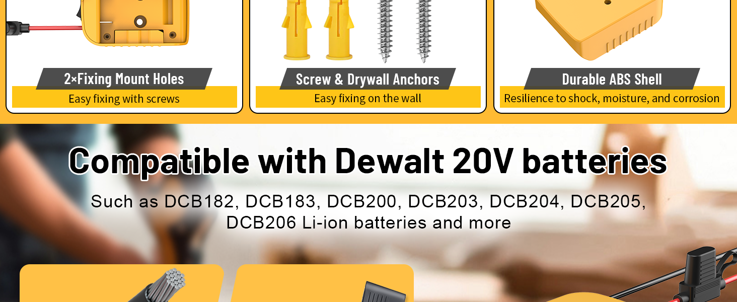 dewalt power wheels adapter 