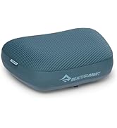 Sea to Summit Aeros Premium Inflatable Travel Pillow, Regular, Mediterranean
