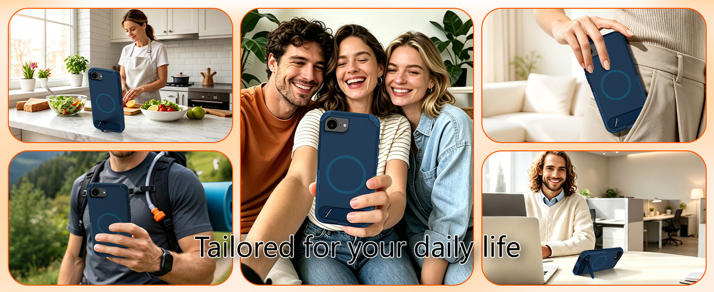 Military Grade Drop Protection Case for iPhone 16e / 17e