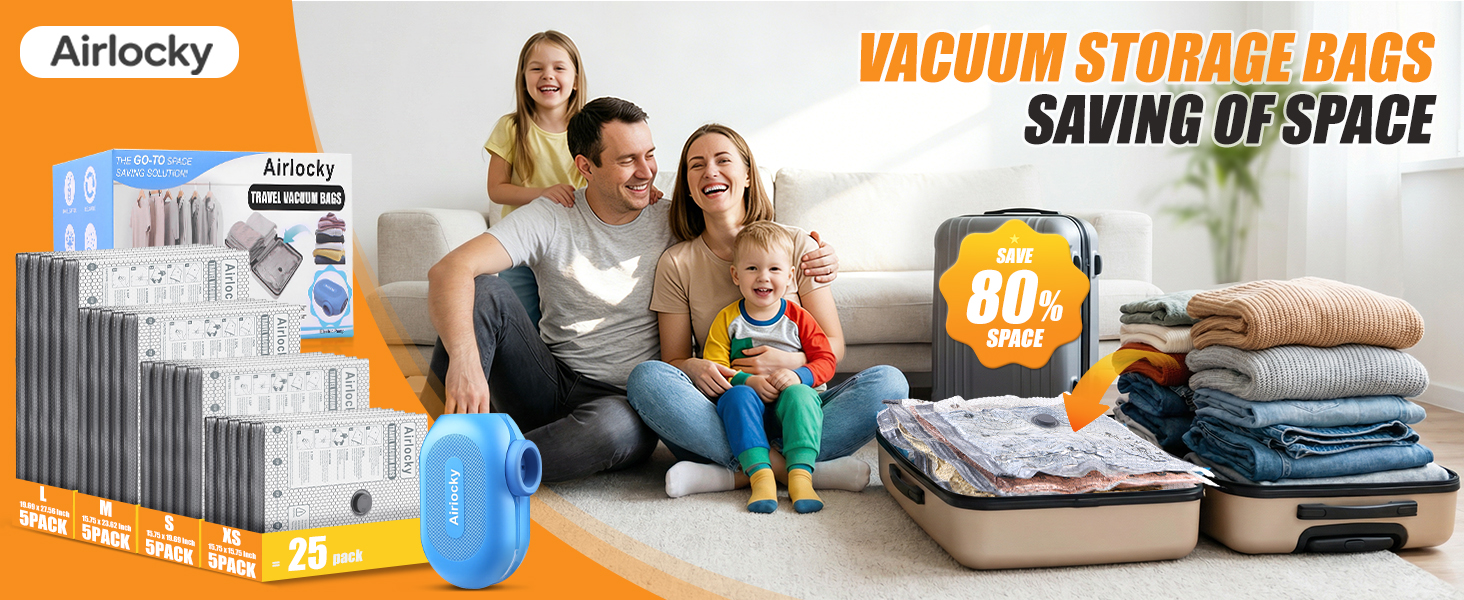 Travel Vacuum Storage Bags