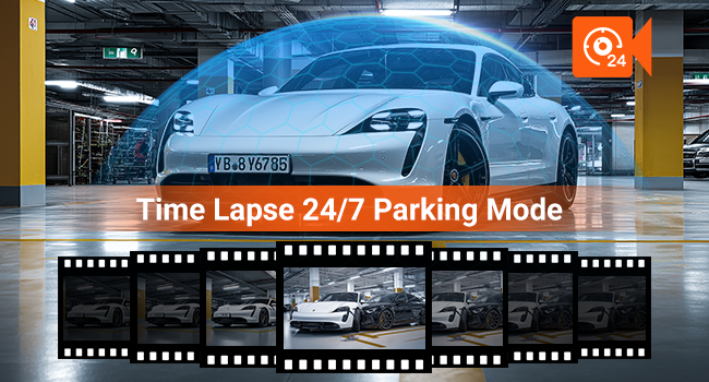 24H Parking Mode - Time lapse