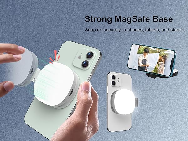 magnetic phone light magsafe light for iphone magsafe selfie light ring light for iphone