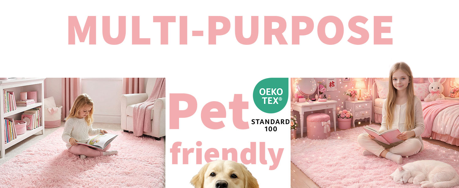 Amdrebio pink rug A+4A D