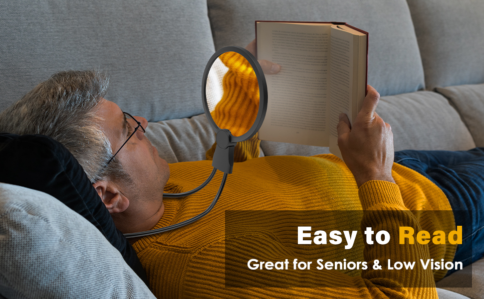 reading magnifier for books