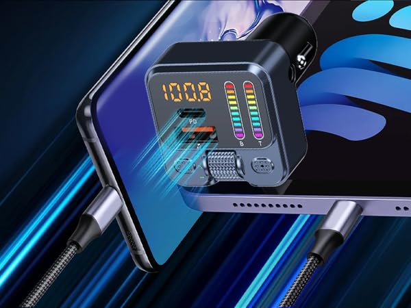 car bluetooth adapter USB charger