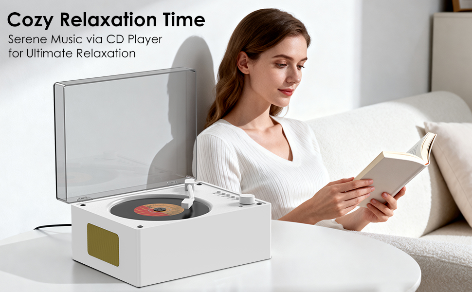 Portable CD Player with Bluetooth 5.3