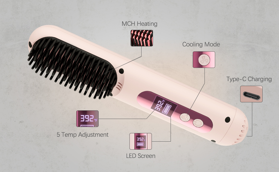 portable hair straightener