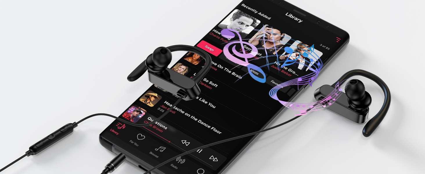 3.5mm Headphones outer ear headphones