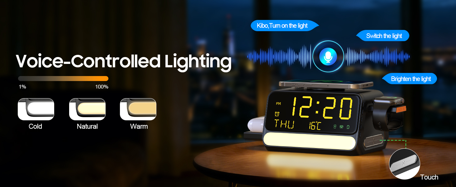 7 in 1 wireless charging station