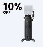 Insta360 FOMO Power Handle with 6100mAh Battery, Mini Remote, Foldable Quadpod, Pre-Recording Sup...