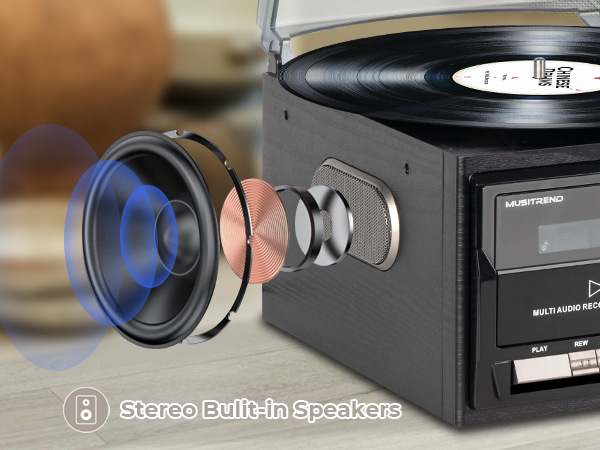 9 in 1 Record Player