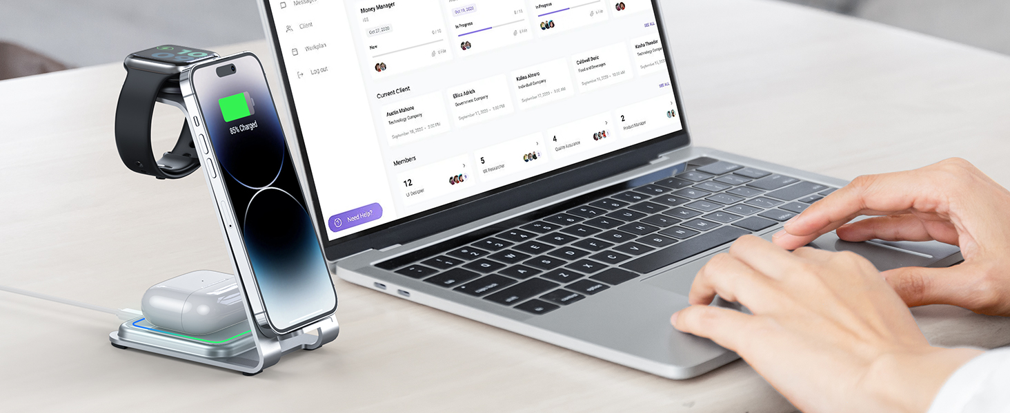 apple watch charger stand