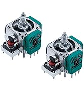 Mcbazel 2 Pack Controller 3D Analog Joystick Thumb Sticks Replacement Repair Parts for Xbox One E...