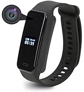 ASHATA K12 Mini Wearable Watch, Fitness Sport Watch, Camera HD Full Touch Screen with 280mAh Batt...