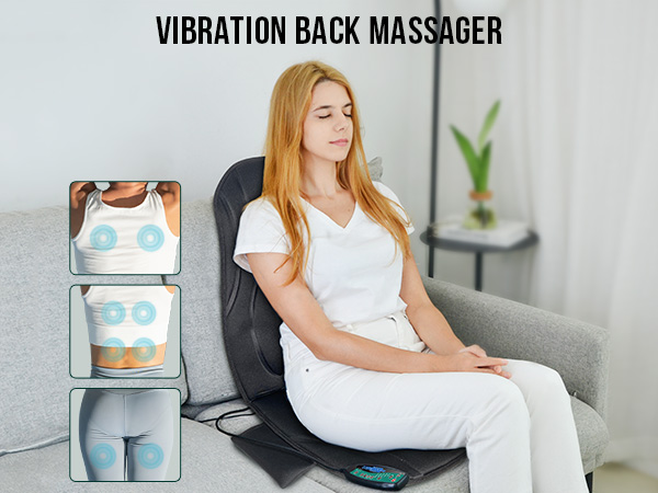 back massager seat pad