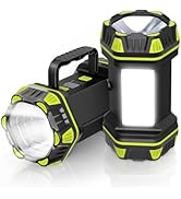 AlpsWolf 2 Pack Camping Lantern Rechargeable, LED Camping Flashlight, 4800 Capacity, 8 Modes Port...