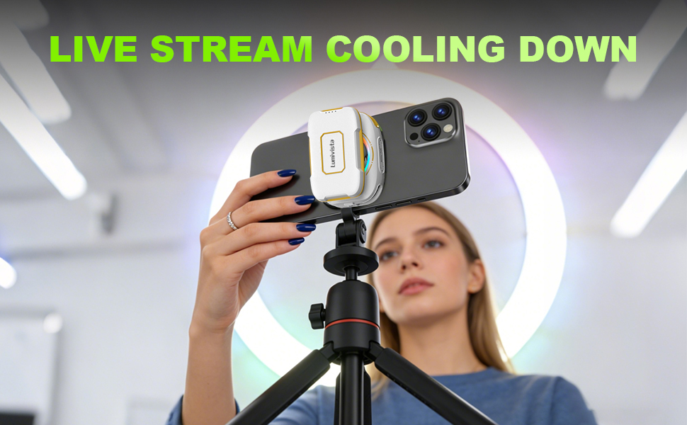 Live stream cooling down