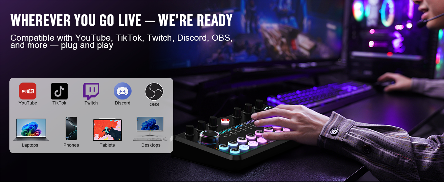 Seamless Output to All Major Platforms