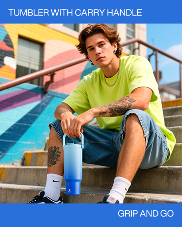 TUMBLER WITH CARRY HANDLE