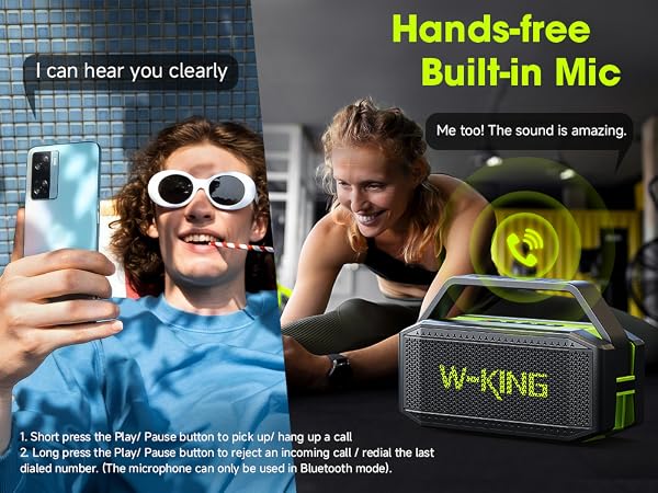 bluetooth speaker w-king