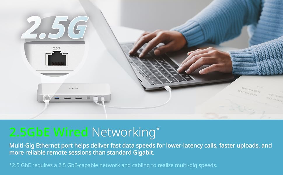 2.5GbE Wired Networking - Multi-Gig Ethernet Capable