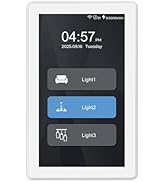 LANBON LCD Smart Light Switch,Large Screen Touch Smart Switches,Crutain/1/2/3/4 Gang 6-in-1 Tuya ...