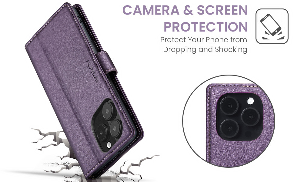 iPhone 16 pro Max Phone Case (Purple)