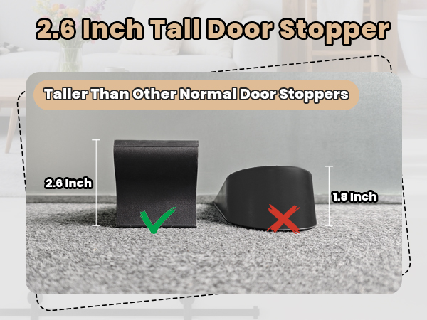 door stoppers for bottom of door