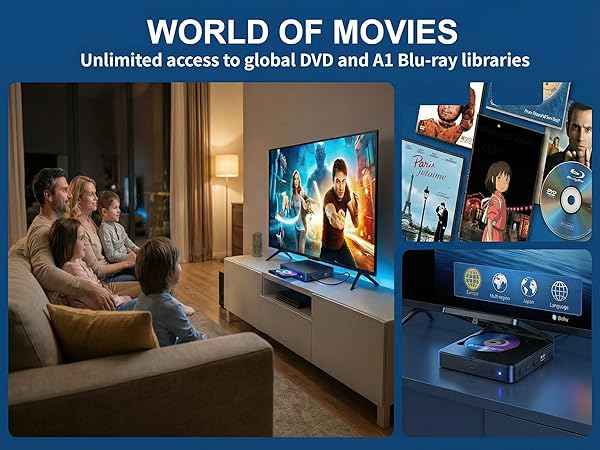 dvd blu ray player