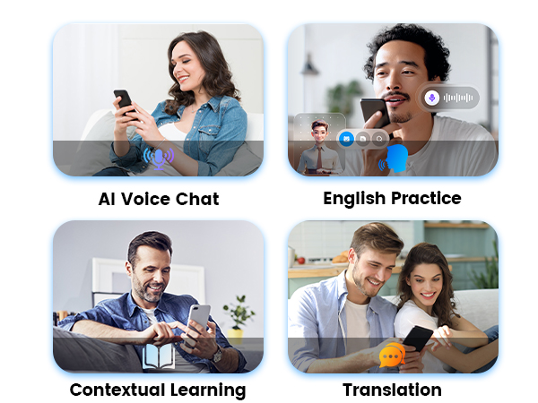 1Mii AI Y8+ Noise Cancelling Headphones Bluetooth 6.0