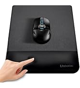 univo colors Design-Wave Wrist Rest Mouce Pad,PE Mouse Sliding Panel+Artificial Sheepskin+Memory ...