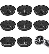 BOPOREAE 8 Pcs Cable Grommet, Snap Bushing 2" (50 mm) Mounting Diameter, Flexible Petal-Shaped Bu...