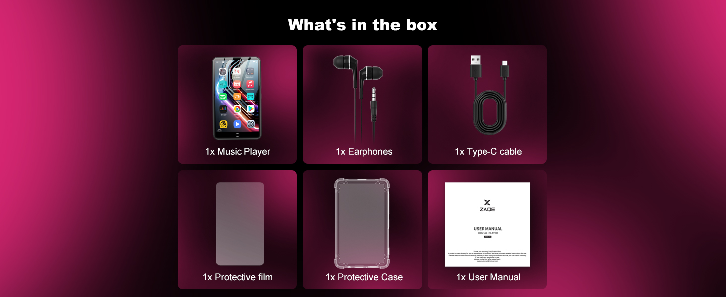 80GB MP3 Player with Bluetooth and WiFi