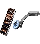 COOEXES for MagSafe Phone Holder for Car, Magnetic Car Mount with 360°Rotation Vacuum Suction Cup...