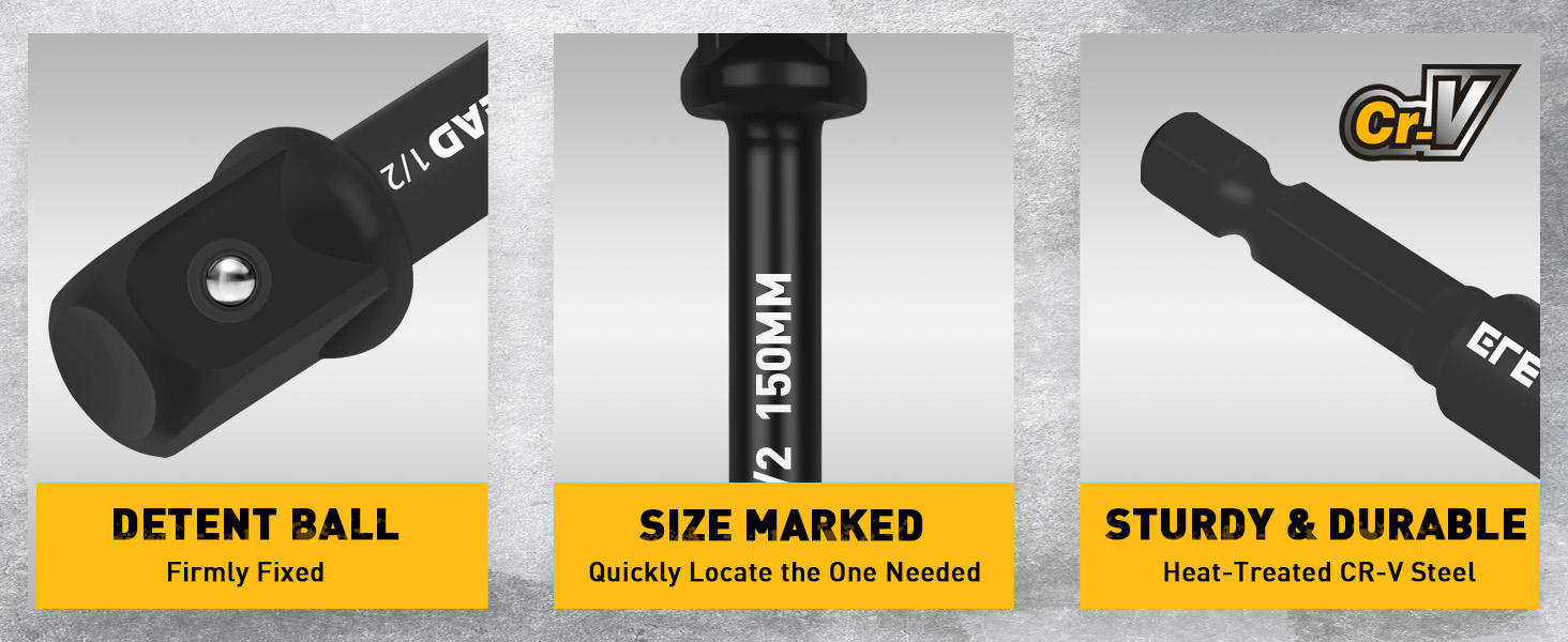 Impact Socket Adapter Set