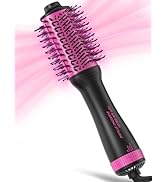 Blow Dryer Brush, 2.4 Inch Oval Hair Dryer Brush for Medium to Long Hair, One-Step Hot Air Brush ...