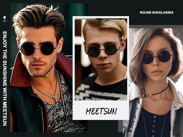 Small Round Polarized Sunglasses