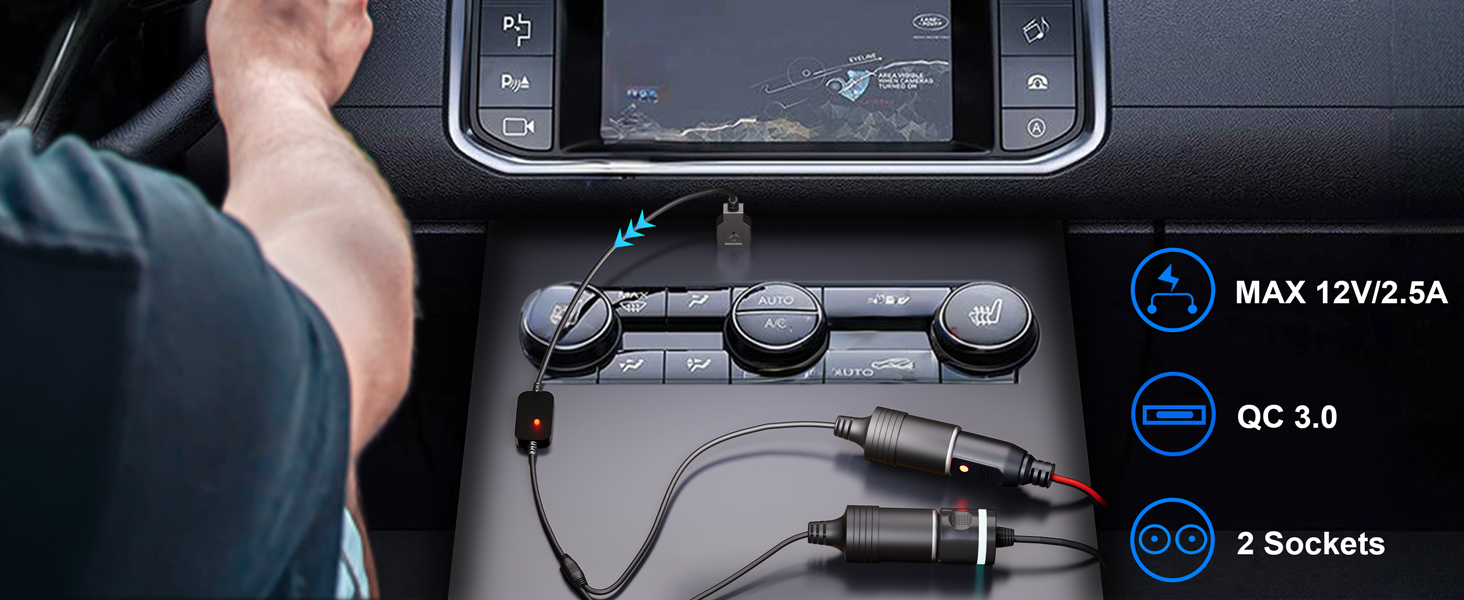 usb a to 12v adapter