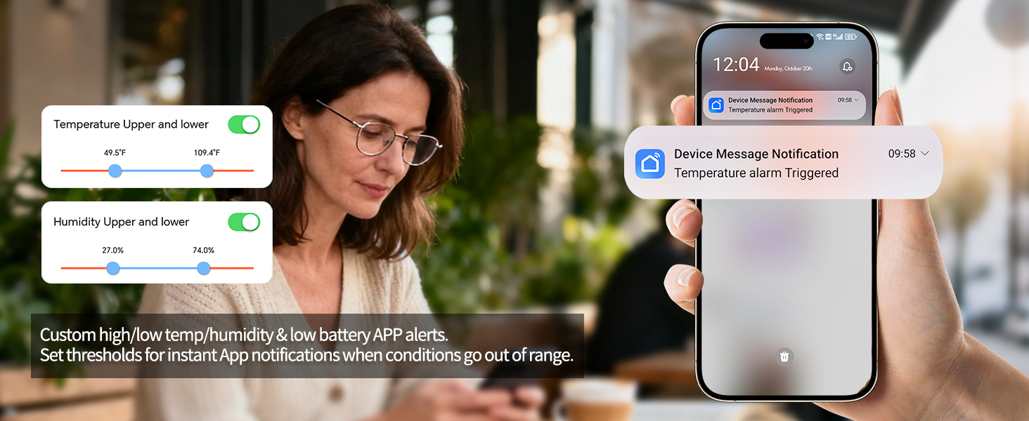 wifi thermometer/hygrometer
