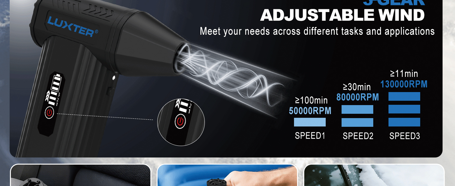 compressed air duster for cleaning PC, computer, keyboard, electric air blower duster