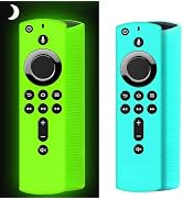 [2 Pack ] Firestick Silicone Remote Cover Case Compatible with 4K Firetv Stick, Firetv Remote Con...