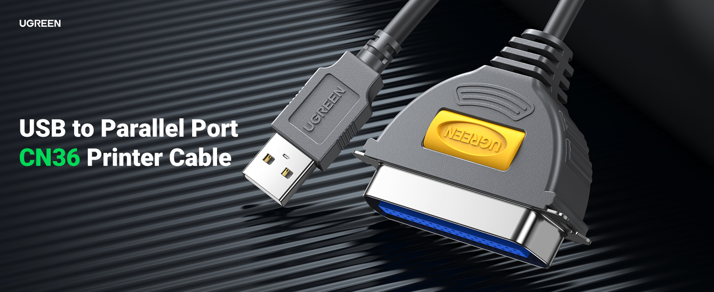 USB to DB25 Parallel Printer Cable