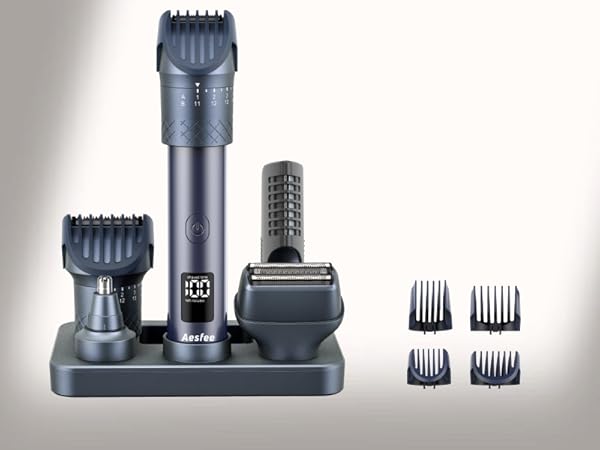 Rechargeable beard trimmer