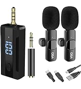 OSA Wireless Microphone for Camera/Computer/Laptop/MacBook/Phone with Power Display, Dual Wireles...