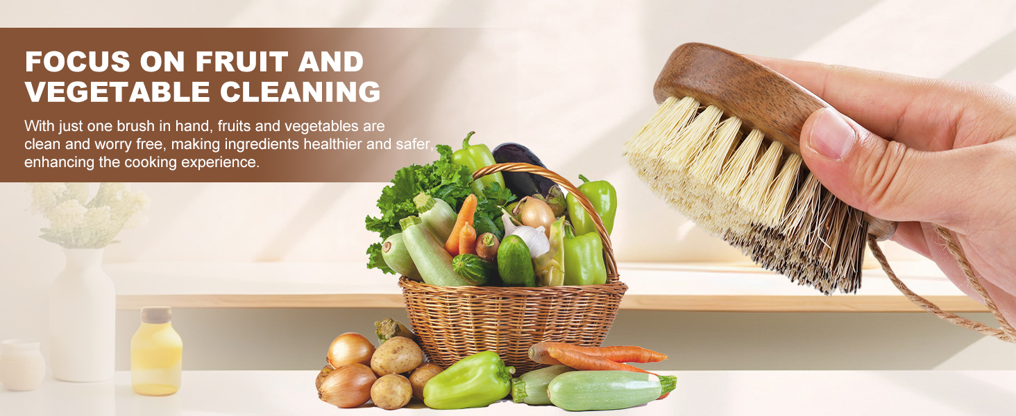 vegetable brush for cleaning