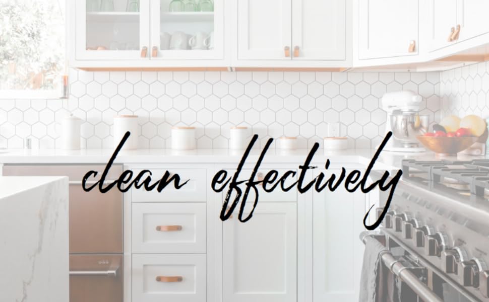 Image indicating you can clean effectively with this stainless steel sink cleaner