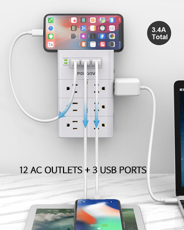 multiple plug outlet