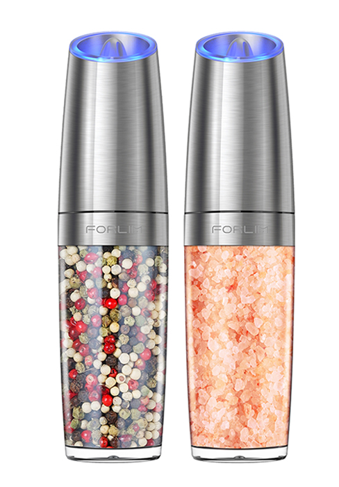 Gravity Electric Salt and Pepper Grinder Set